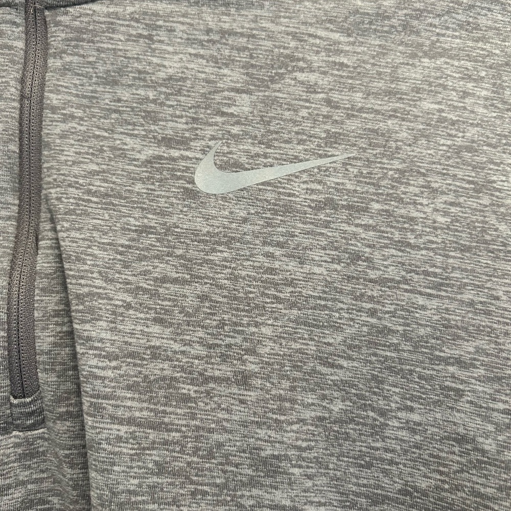 Nike Dri-Fit Heather Gray Quarter Zip Pullover -Women’s Small - Picture 2 of 6